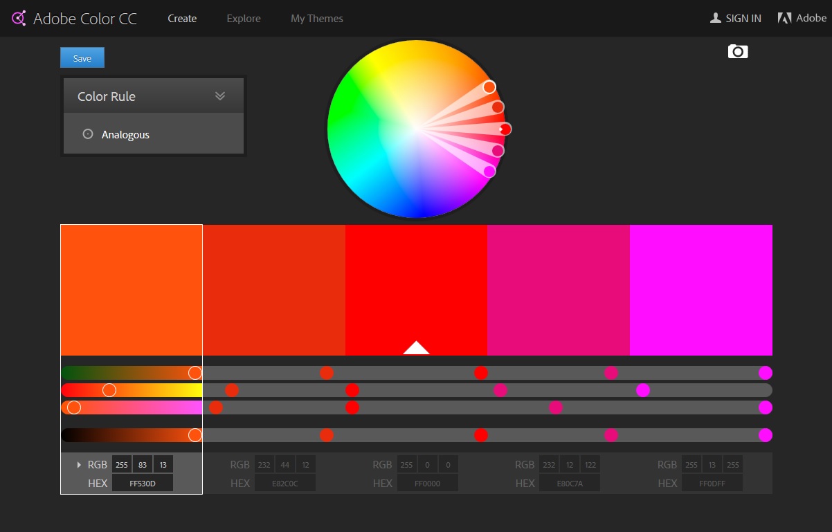 Find Your Perfect Palette With The Adobe Color Tool Toptip Brown Bag Labs