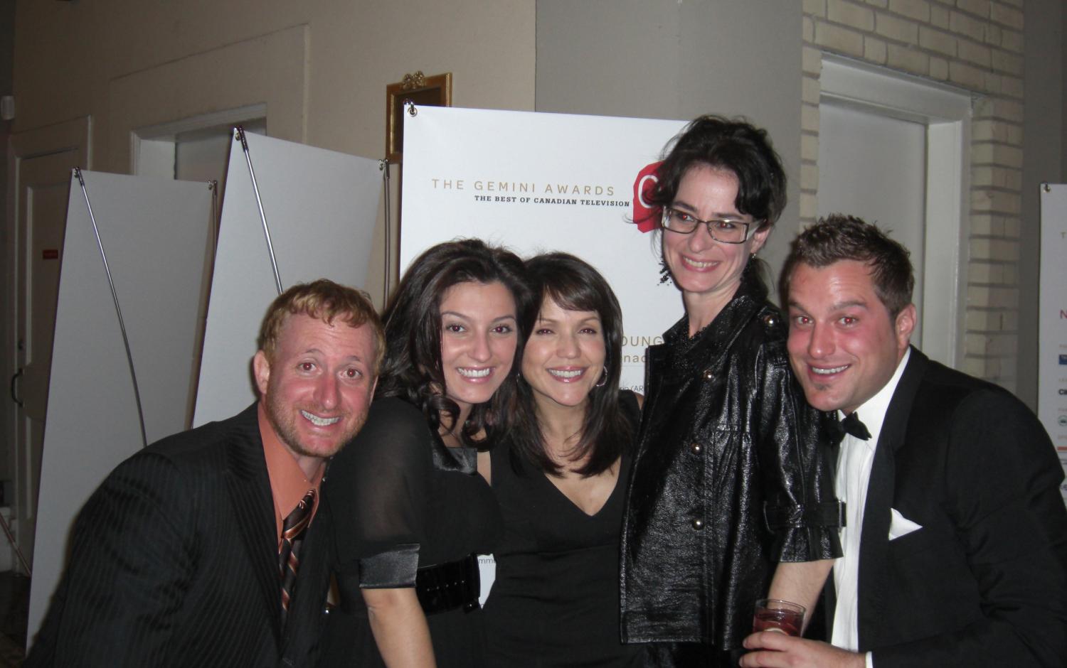 Team shot at the 2007 Gemini Awards