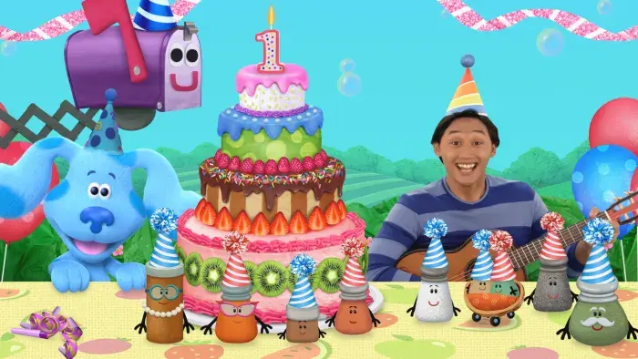 Blue's Clues & You: Birthday cake celebration.