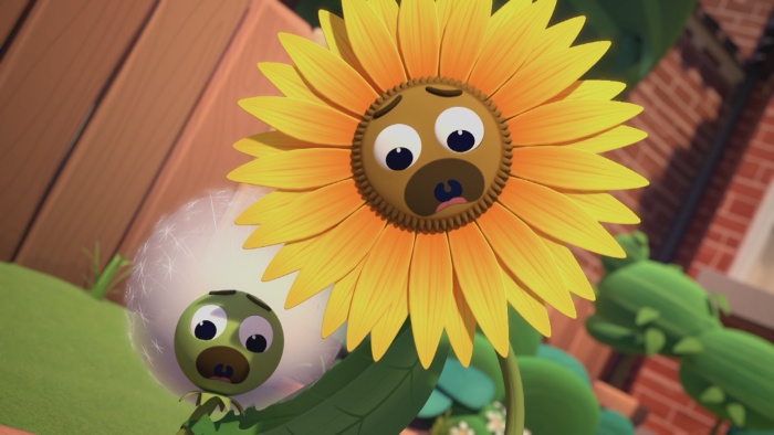 A still from animated short film Pins and Needles