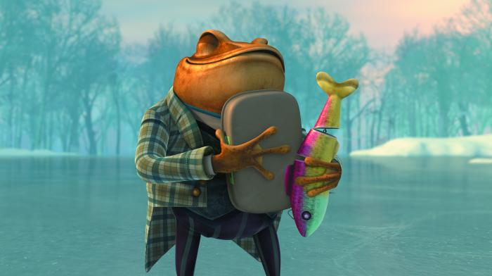 Mr. Jeremey, the toad character