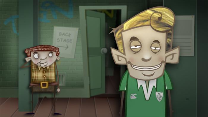 Two chracters from Teenology